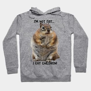 Child eating squirrel Hoodie